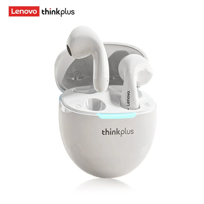 2025 Orijinal Lenovo LP48 TWS Kulaklık Kablosuz Bluetooth 5.4 Kulaklık Yarım Kulak İçi Gürültü Azaltma Huawei iPhone İçin Ücretsiz Kulaklıklar