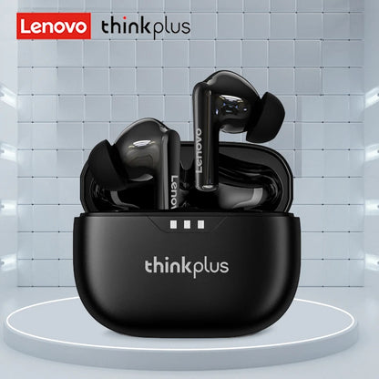%100 Orijinal Lenovo Kulaklıklar Kablosuz Bluetooth 5.2 Kulaklıklar HiFi Stereo Gürültü Azaltma Kulaklıkları Dokunmatik Kontrol 250mAH Yeni