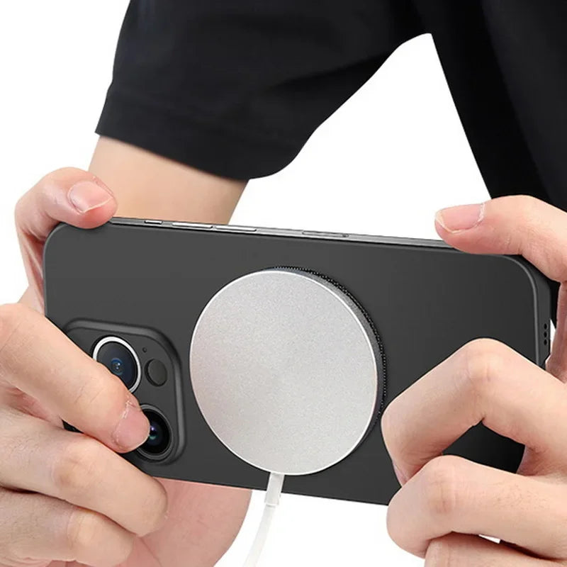 NEW Ultra Thin Hard PC Magnetic Frameless Phone Case for Xiaomi POCO X7 Pro X7 X F M 6 5 Pro 4G 5G Matte Pure Color Solid Cover