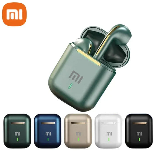 Orijinal XIAOMI J18 Kulaklık Kablosuz Kulaklık Bluetooth Kulaklıklar Stereo Spor Oyun TWS Kulak İçi Kulaklıklar Mikrofonlu Dokunmatik
