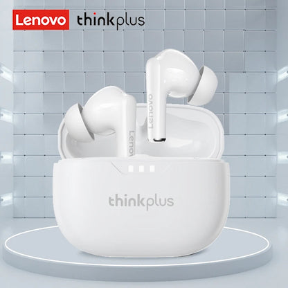 %100 Orijinal Lenovo Kulaklıklar Kablosuz Bluetooth 5.2 Kulaklıklar HiFi Stereo Gürültü Azaltma Kulaklıkları Dokunmatik Kontrol 250mAH Yeni