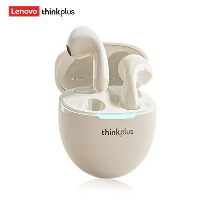 2025 Orijinal Lenovo LP48 TWS Kulaklık Kablosuz Bluetooth 5.4 Kulaklık Yarım Kulak İçi Gürültü Azaltma Huawei iPhone İçin Ücretsiz Kulaklıklar