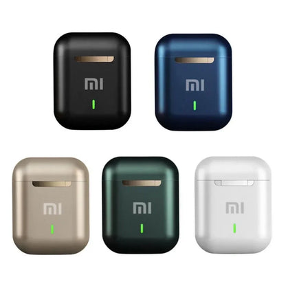 Orijinal XIAOMI J18 Kulaklık Kablosuz Kulaklık Bluetooth Kulaklıklar Stereo Spor Oyun TWS Kulak İçi Kulaklıklar Mikrofonlu Dokunmatik
