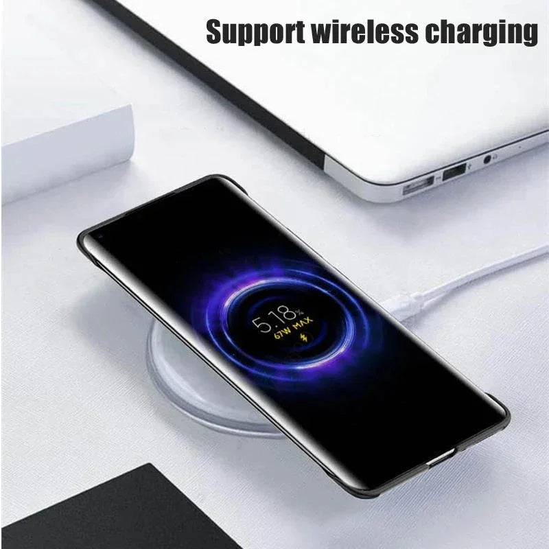 Ultra İnce Çerçevesiz Manyetik Sert PC Telefon Kılıfı IPhone 16/E 15 14 13 12 11 Pro Max Plus Magsafe Candy Color Koruyucu Kılıf
