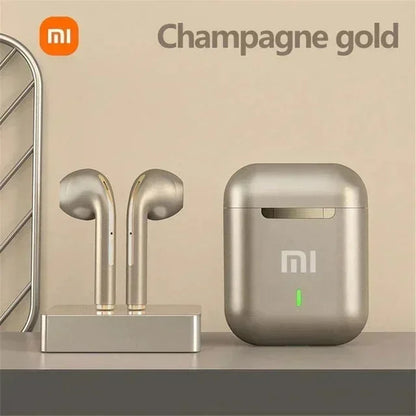 Orijinal XIAOMI J18 Kulaklık Kablosuz Kulaklık Bluetooth Kulaklıklar Stereo Spor Oyun TWS Kulak İçi Kulaklıklar Mikrofonlu Dokunmatik